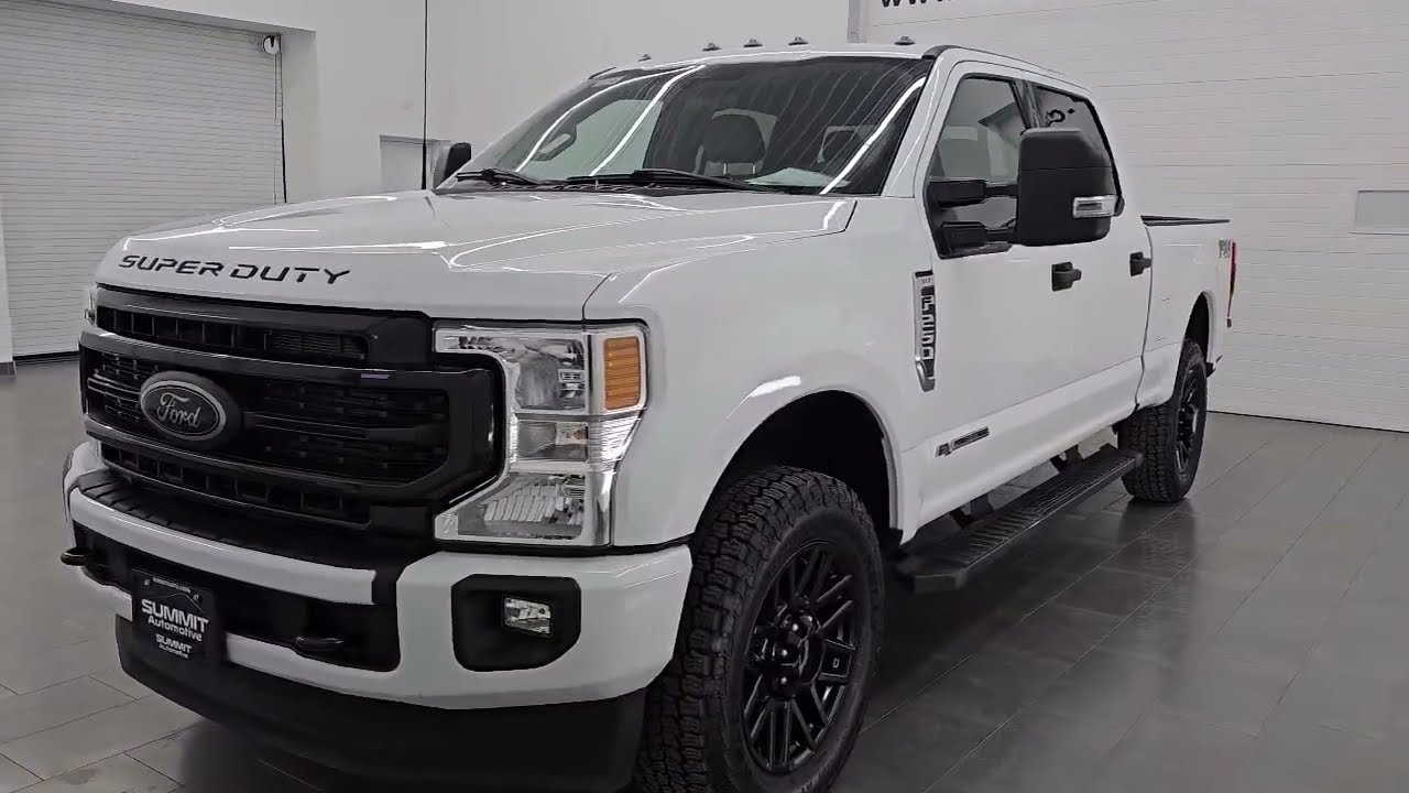 2022 Ford F250 Super Duty White Used. walk around for sale in Fond Du Lac, Wisconsin,