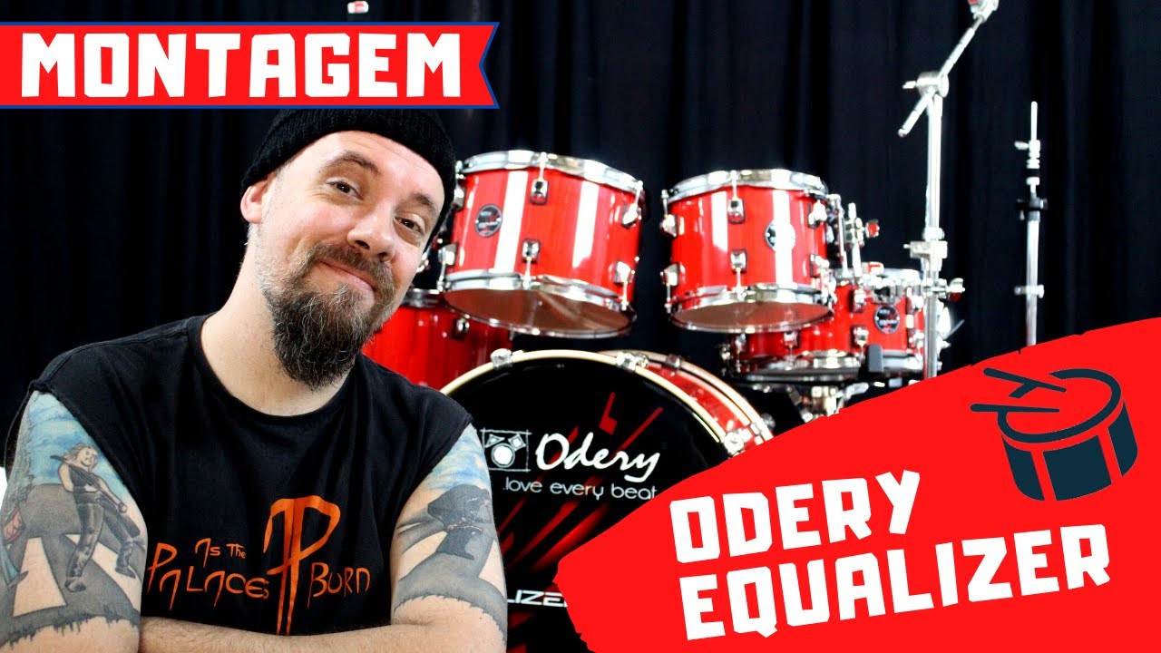 MONTANDO A BATERA DO ZERO | Odery Equalizer "Pure Red" | Parte 2