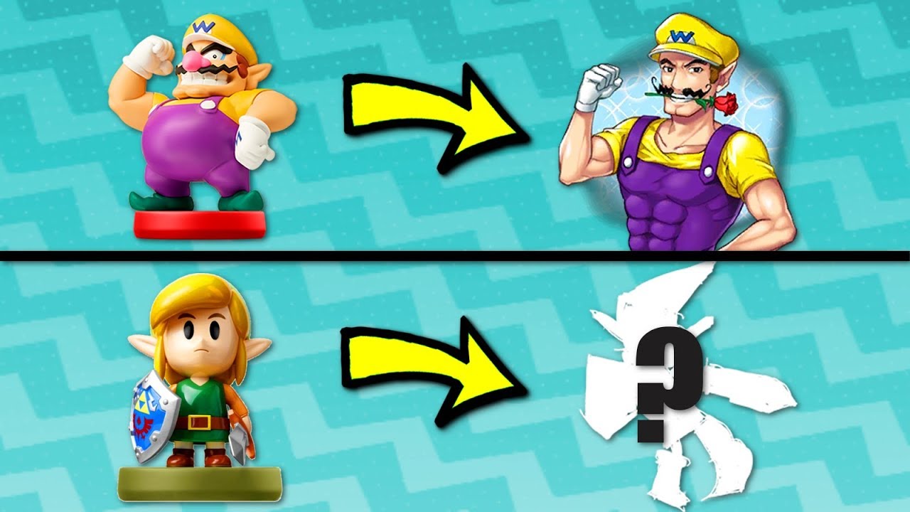 How Wario Draws Every Amiibo
