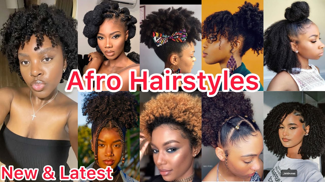 ‼️100+ New & Most Trending Hairstyles To Do With Afro Hair🔥Unique Latest African Styles 🥰