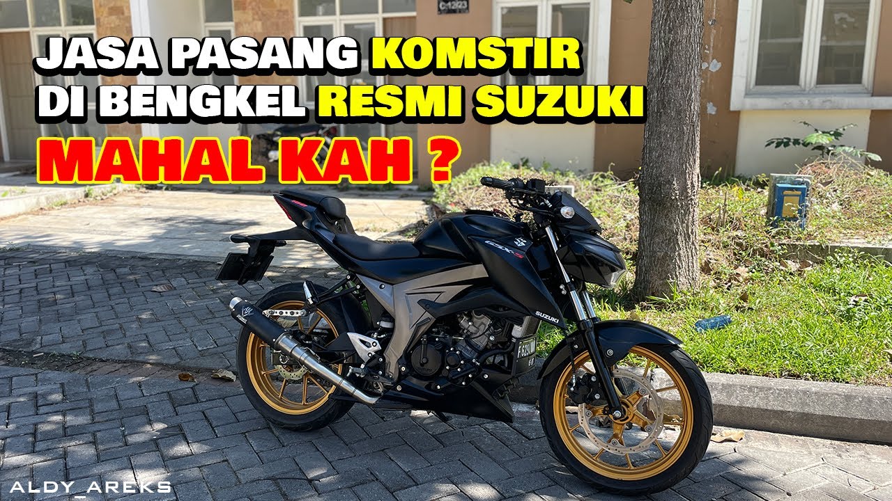 GANTI KOMSTIR GSX-S150 DI BENGKEL RESMI SUZUKI