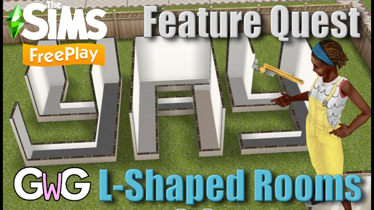 The Sims Freeplay — L-образные комнаты — дополнительный квест