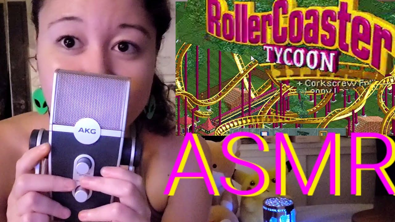 ASMR ROLLERCOASTER TYCOON GAMEPLAY
