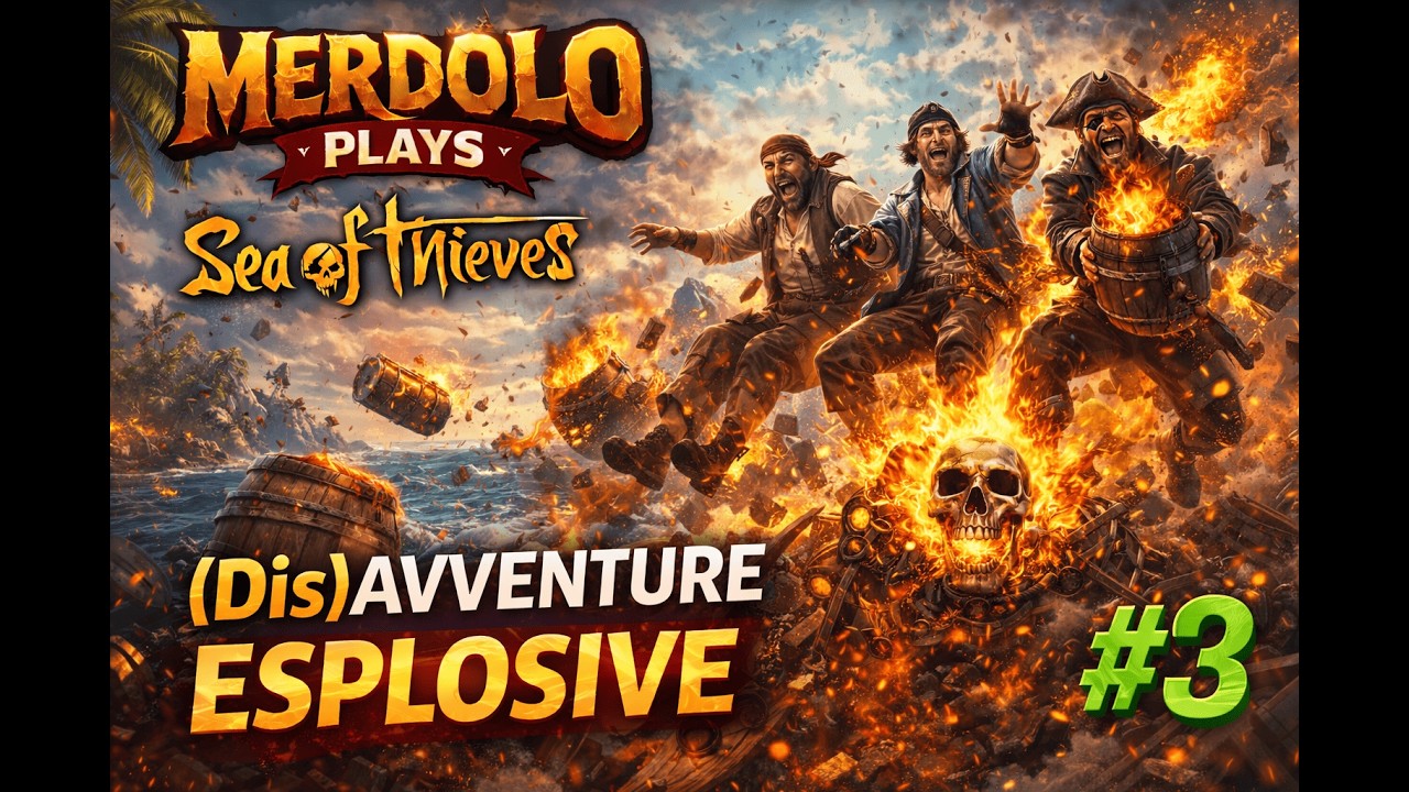 MERDOLO PLAYS Sea of Thieves #3 – (Dis)Avventure Esplosive