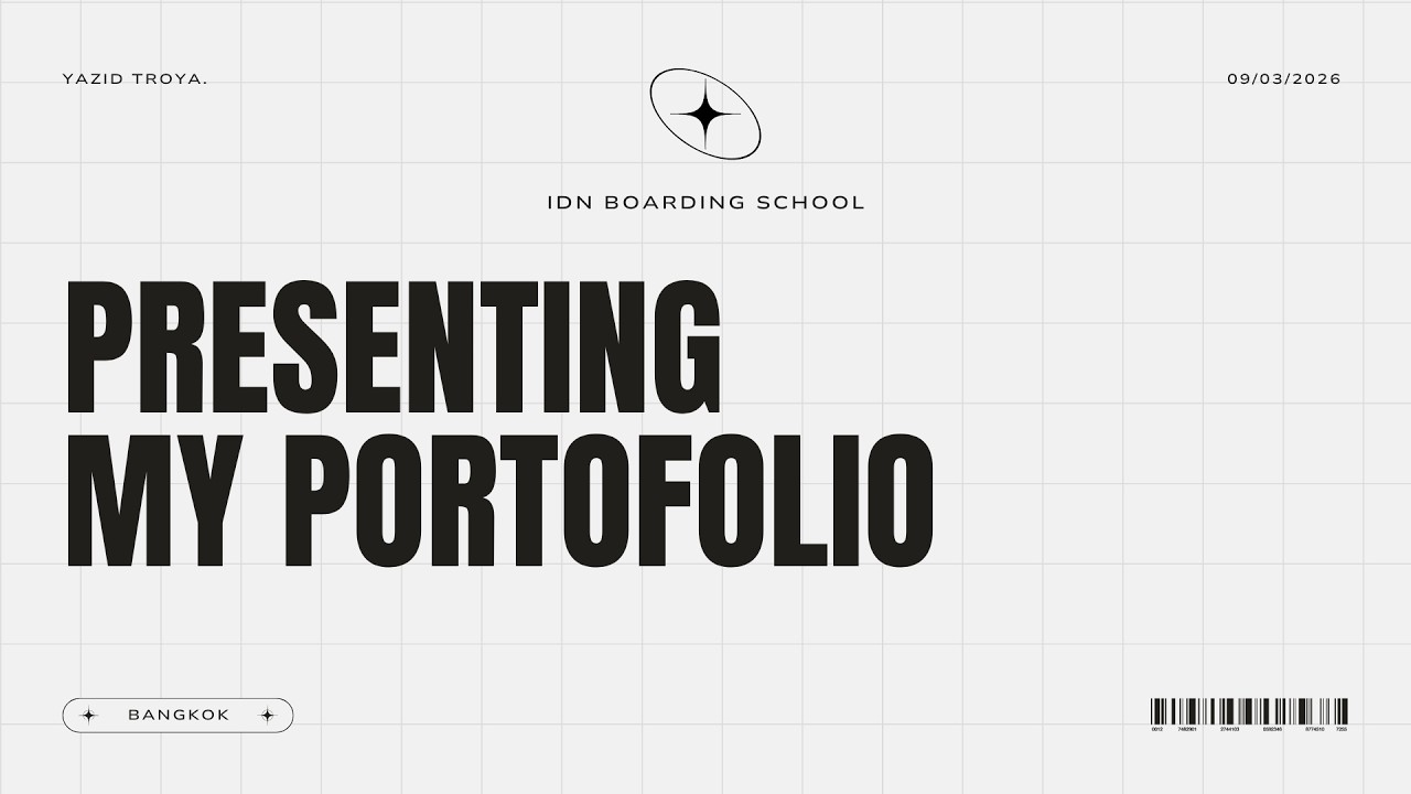 presenting my portofolio