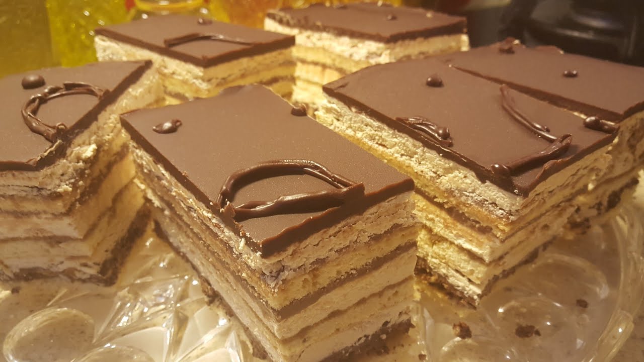 gâteau opera طريقة الاوبرا بمراحل واضحة ومختصرة