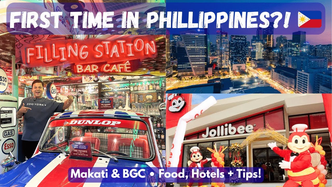 FIRST TIME in PHILIPPINES?! 🇵🇭 Makati & BGC Travel Guide + Food & Hotels!