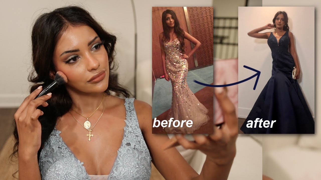 creating a prom look that’s brown girl friendly…also I talk about my prom bully 😭 (ft. JJ’s house)
