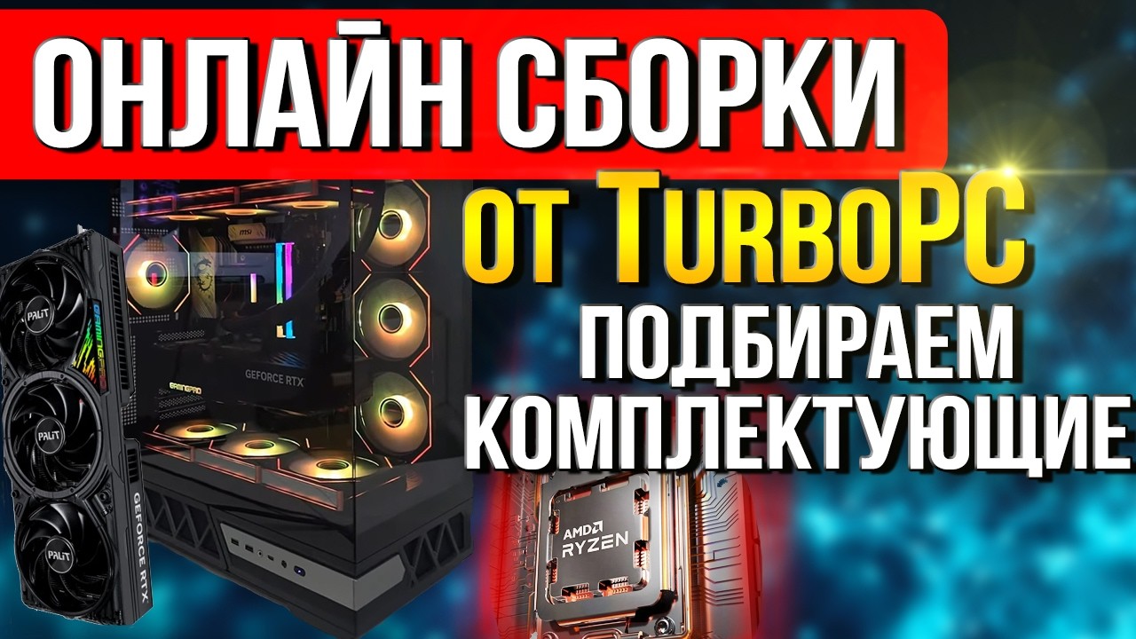 Live: топовый Ryzen 7 9800X3D + Palit RTX 5070 &mdash; сборка ПК