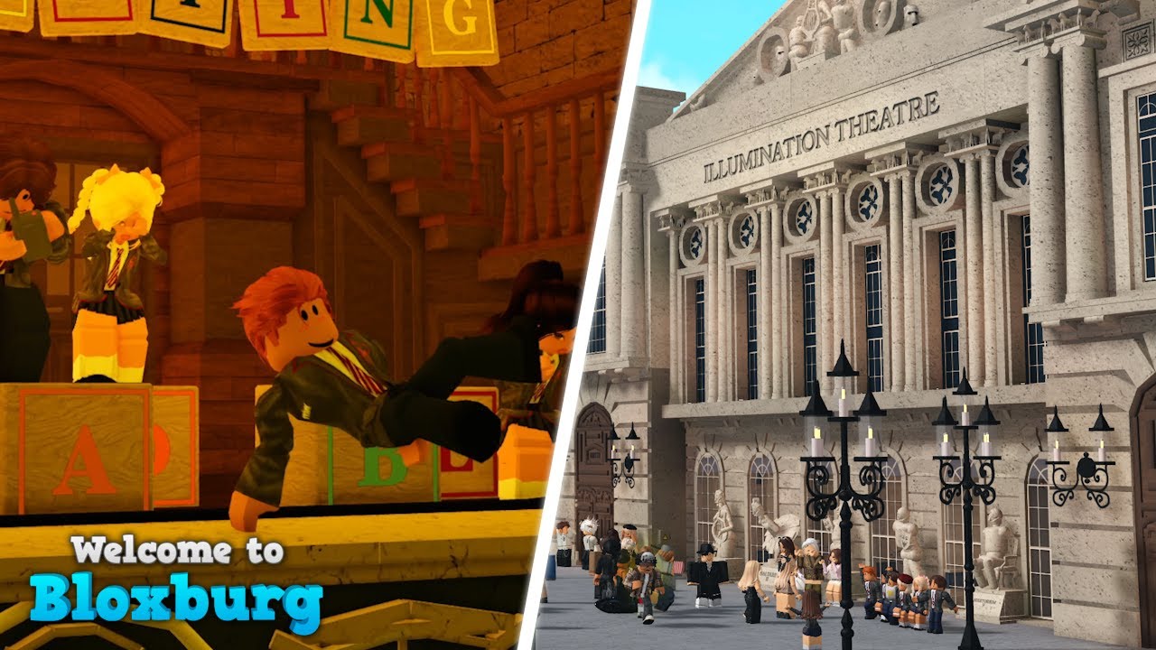 Самая креативная театральная ролевая игра на тему Блоксбурга?! (театр Illumination) | Обзор ролев...