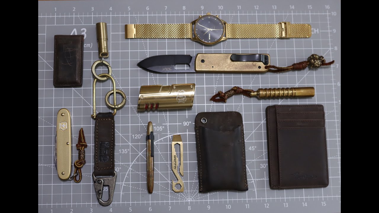 Leather and Brass EDC