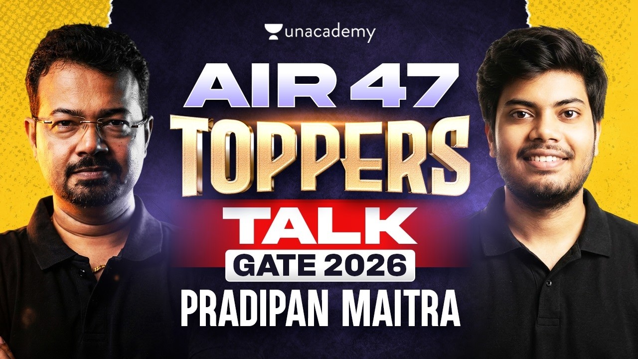 GATE 2026 PI AIR 47 🚀 What Actually Worked? Full Strategy Breakdown | Pradipan Maitra Podcast
