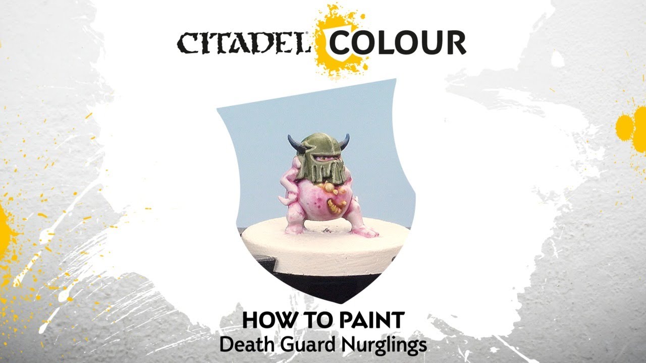 How to Paint Death Guard: Nurglings