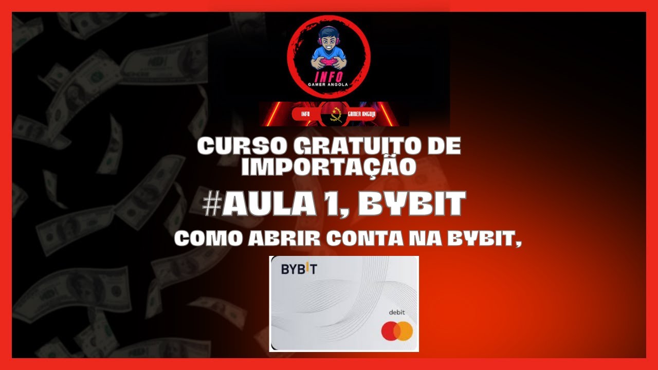 #Aula_1_como criar_ conta _na_ Bybit, verificar, e solicitar o cartão Mastercard