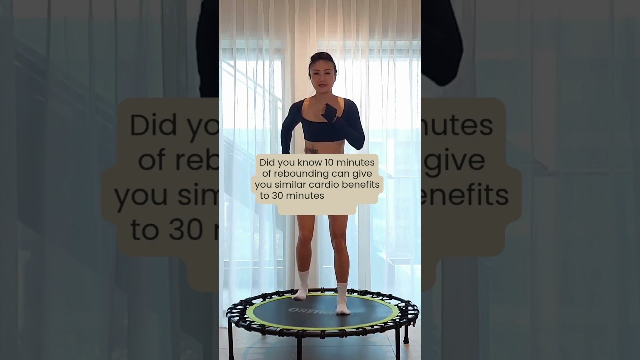Hate the endless hamster wheel treadmill? Try rebounding!! 