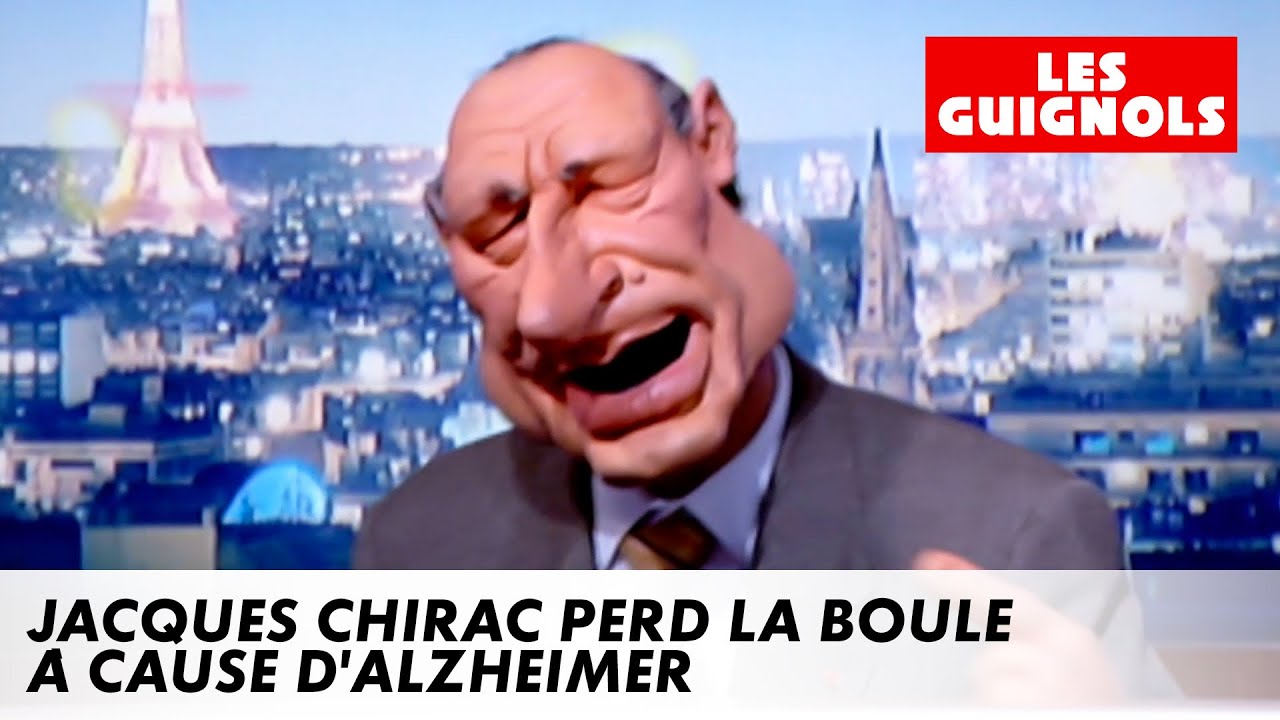 Jacques Chirac perd la boule à cause d'alzheimer - Les Guignols - CANAL+