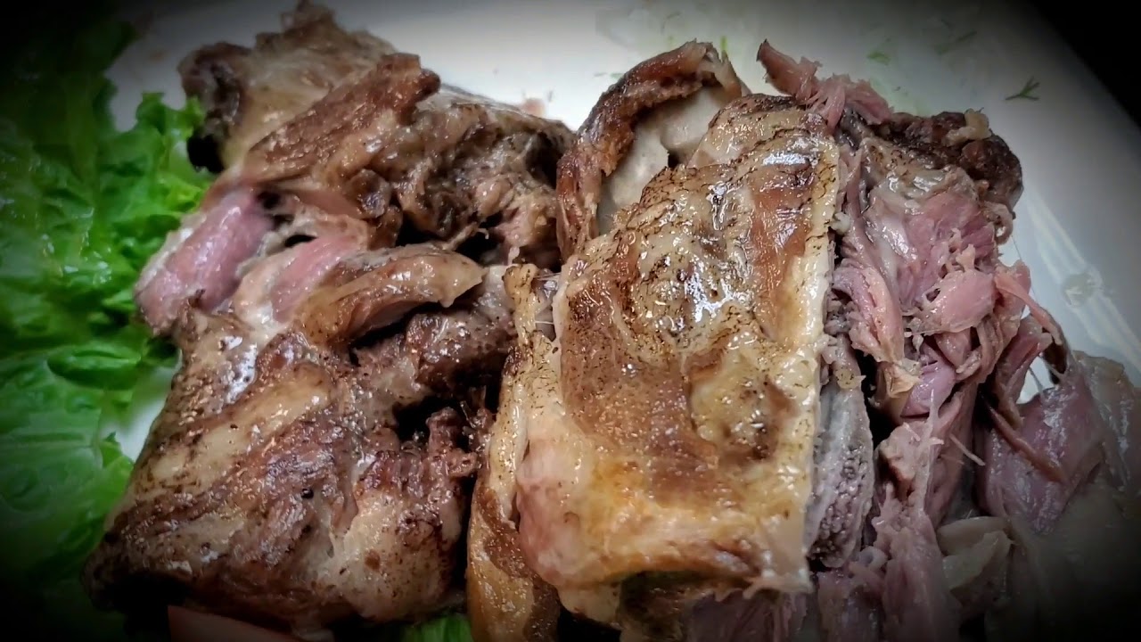 Braised Lamb necks
