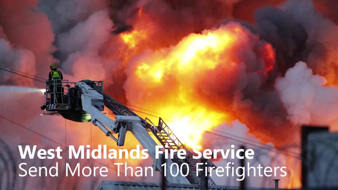 Saltley Scrapyard Fire