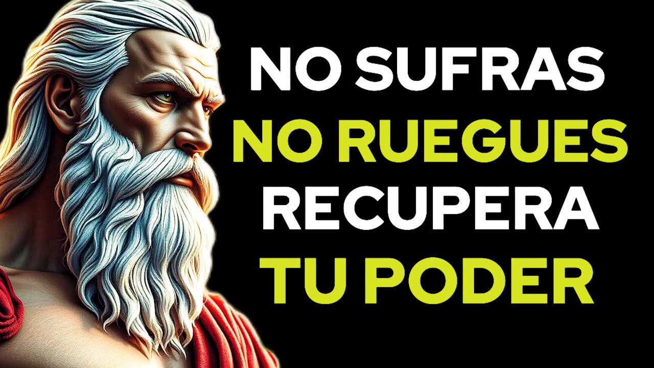NO SUFRAS POR NADIE: El Mejor Consejo Estoico Para Recuperar Tu Poder Emocional