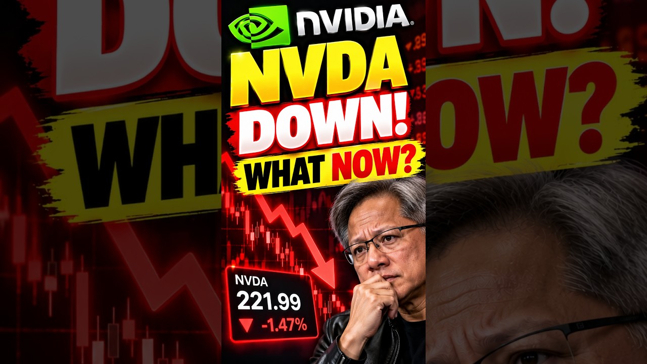 🔥 NVIDIA STOCK DOWN TODAY! 🚨 What&rsquo;s Happening to NVDA? | NVIDIA Stock