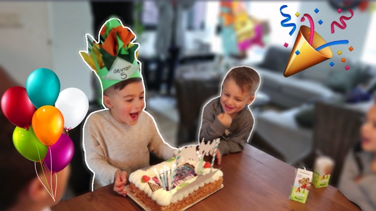 HET ALLEREERSTE KINDERFEESTJE VAN DEVRAN! | VLOG #248
