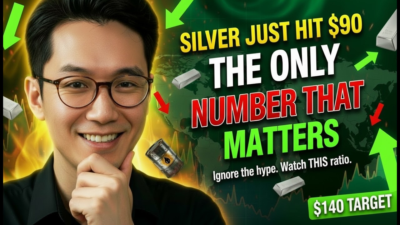 SILVER JUST HIT $90 — Here's The ONLY Number That Matters Now ($140 Target Explained)