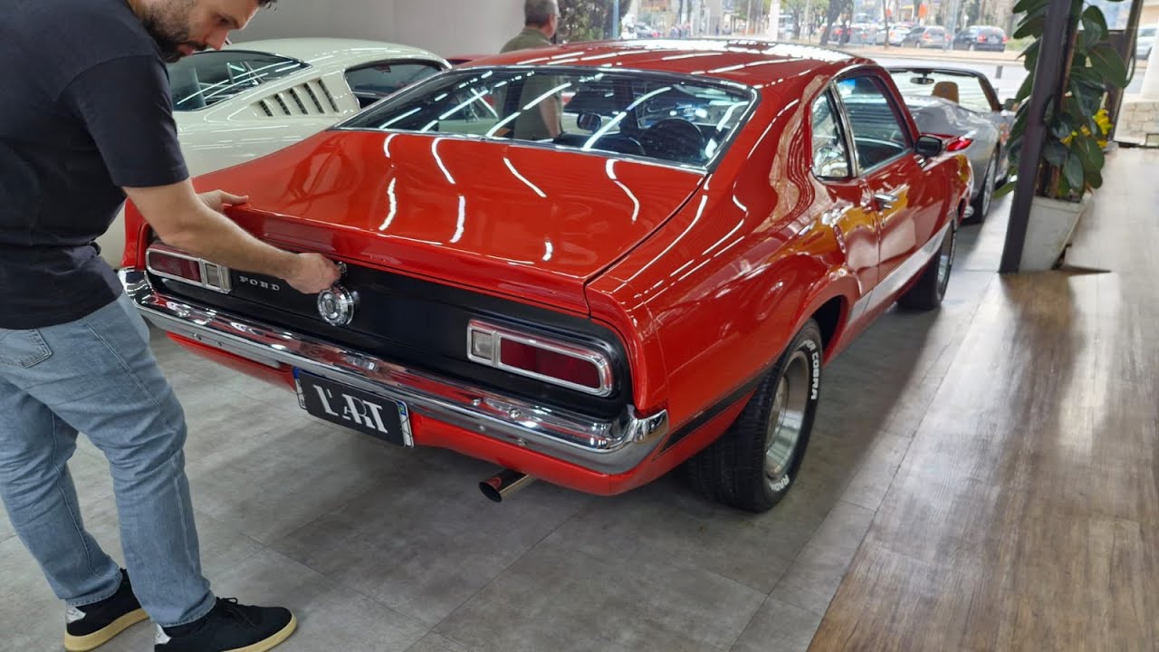 Ford Maverick GT v8 - Cl&aacute;ssico esportivo dos anos 70