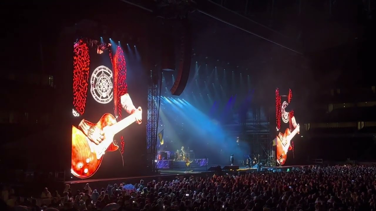 Knocking on heavens door, Guns n’ Roses, London 2022