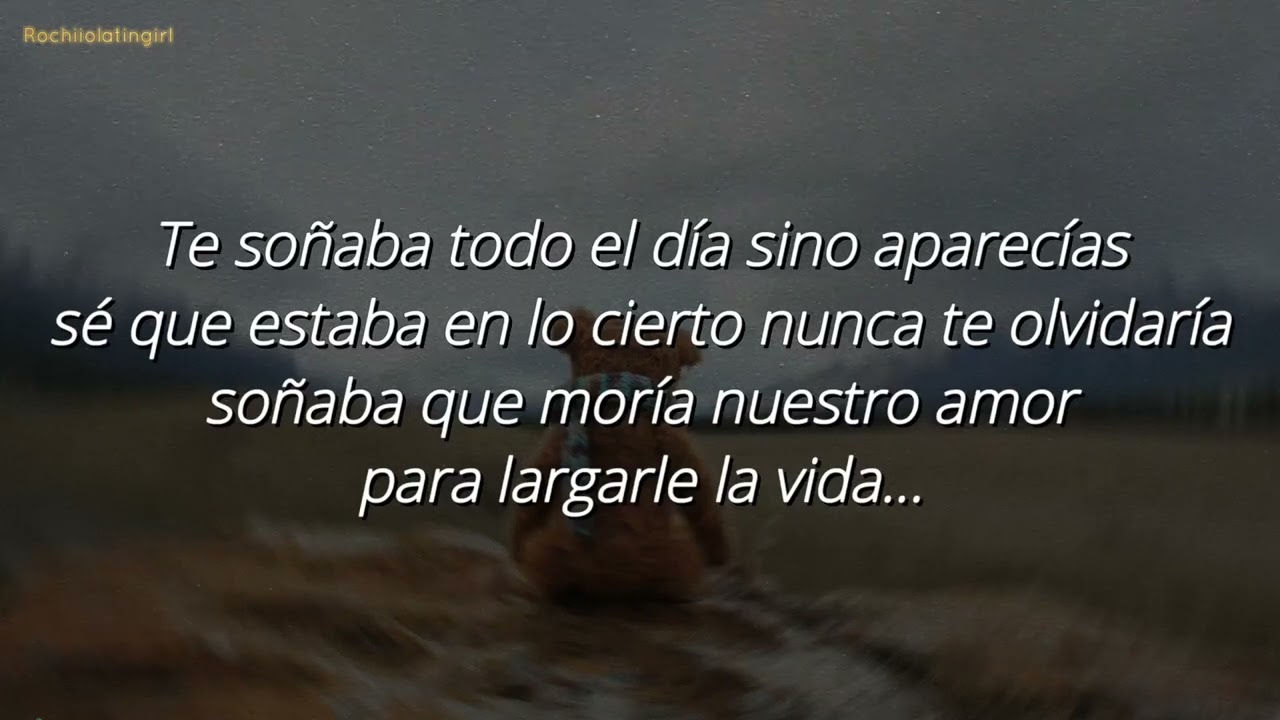 Benjamín Amadeo - Te Soñaba || LETRAS | LYRICS