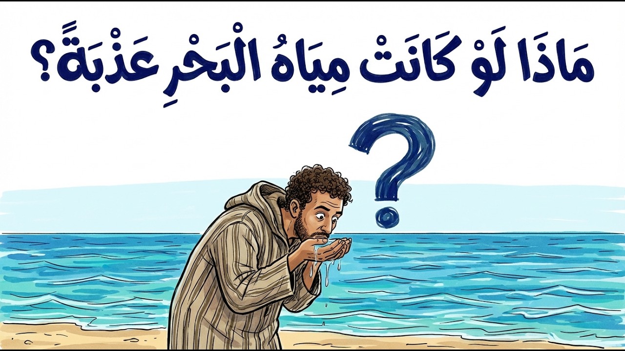 ماذا لو أصبح ماء المحيط عذباً؟ حكمة الله التي يجهلها 99% من البشر!