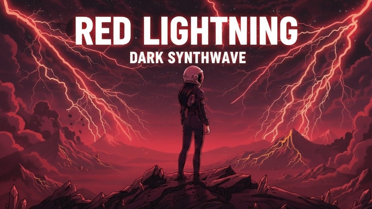 RED LIGHTNING - Dark Synthwave & Cinematic Electronic Music