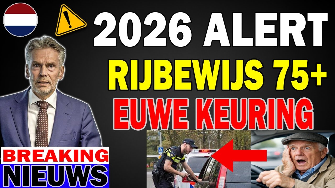 🚗 75+ Rijbewijs Nieuws 2026 | Strengere Controle & Eisen | Impact op AOW Senioren