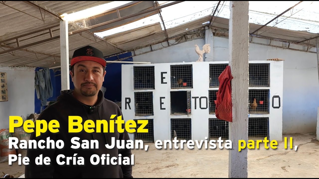 Pepe Benítez, Rancho San Juan, Entrevista parte II, Pie de Cría Oficial