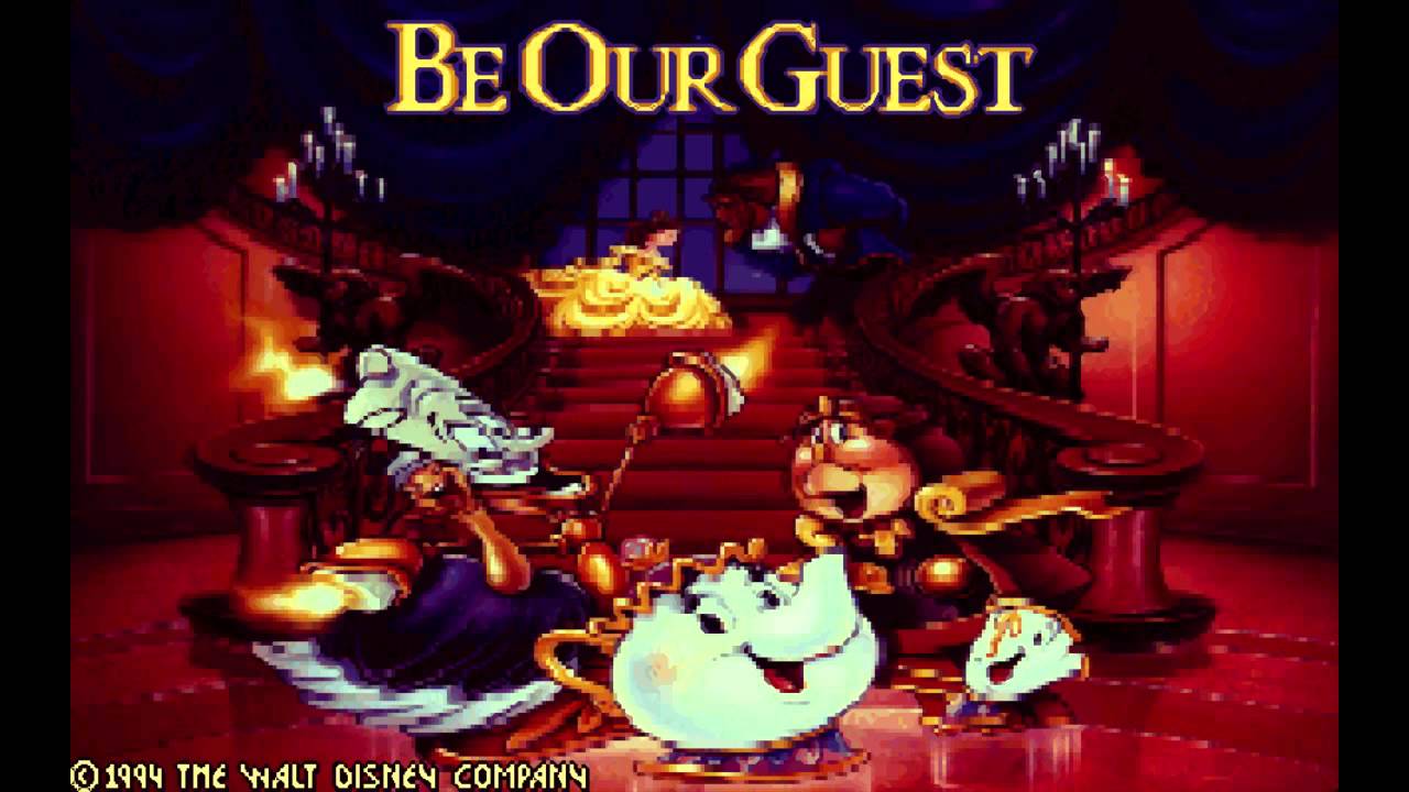 Disney 1994 Beauty and the Beast Game - The Mob Song, Kill the Beast