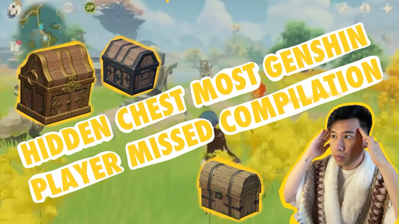 HIDDEN CHESTS in Genshin that most players missed - compilation 😱
