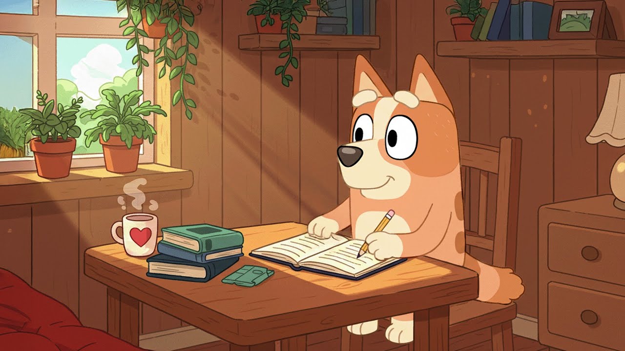 Bingo Study Session ✍ Morning Coffee Lofi Chill ☕ Relaxing & Smooth Music for Study, Work, Sleep