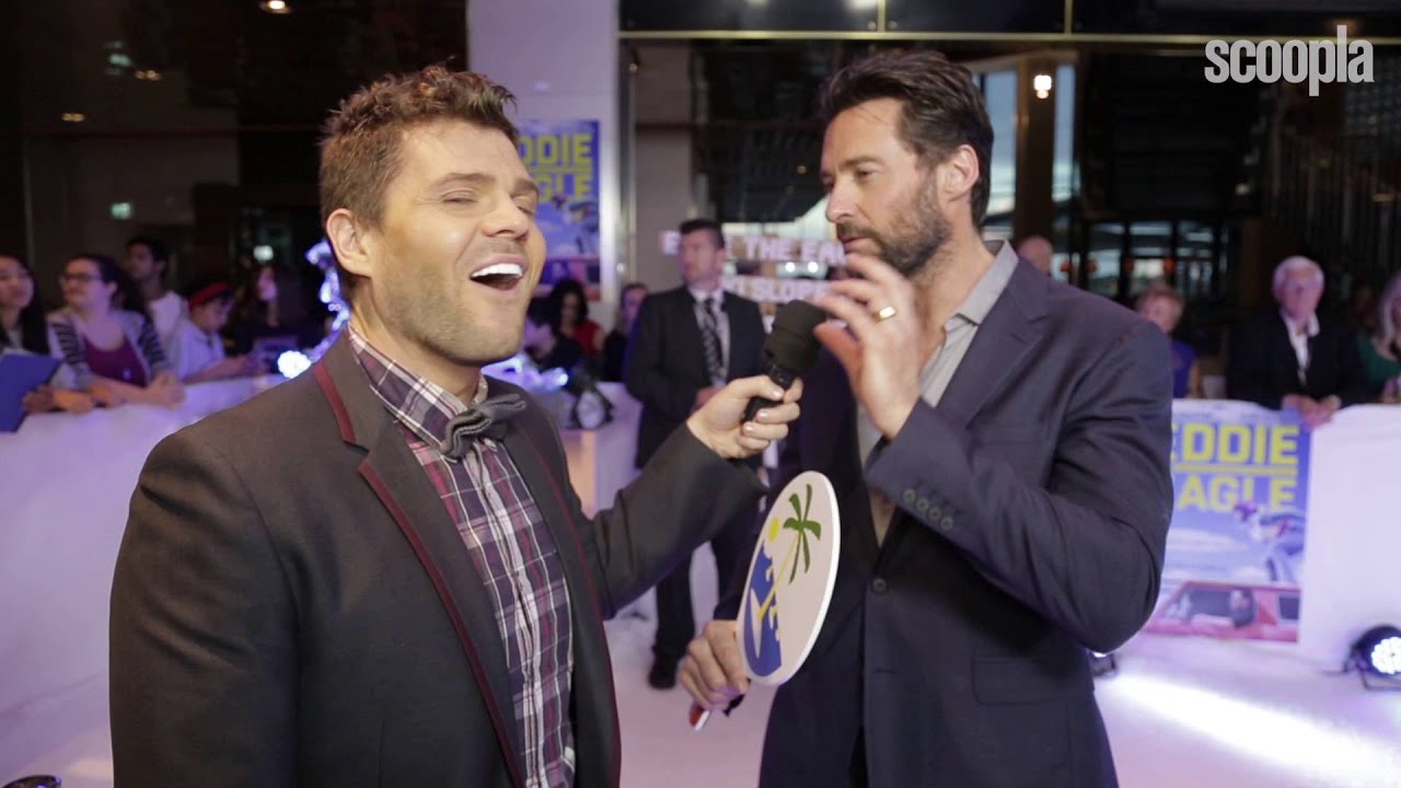Watch Hugh Jackman Smack Scoopla&rsquo;s Justin Hill On The Butt | Scoopla