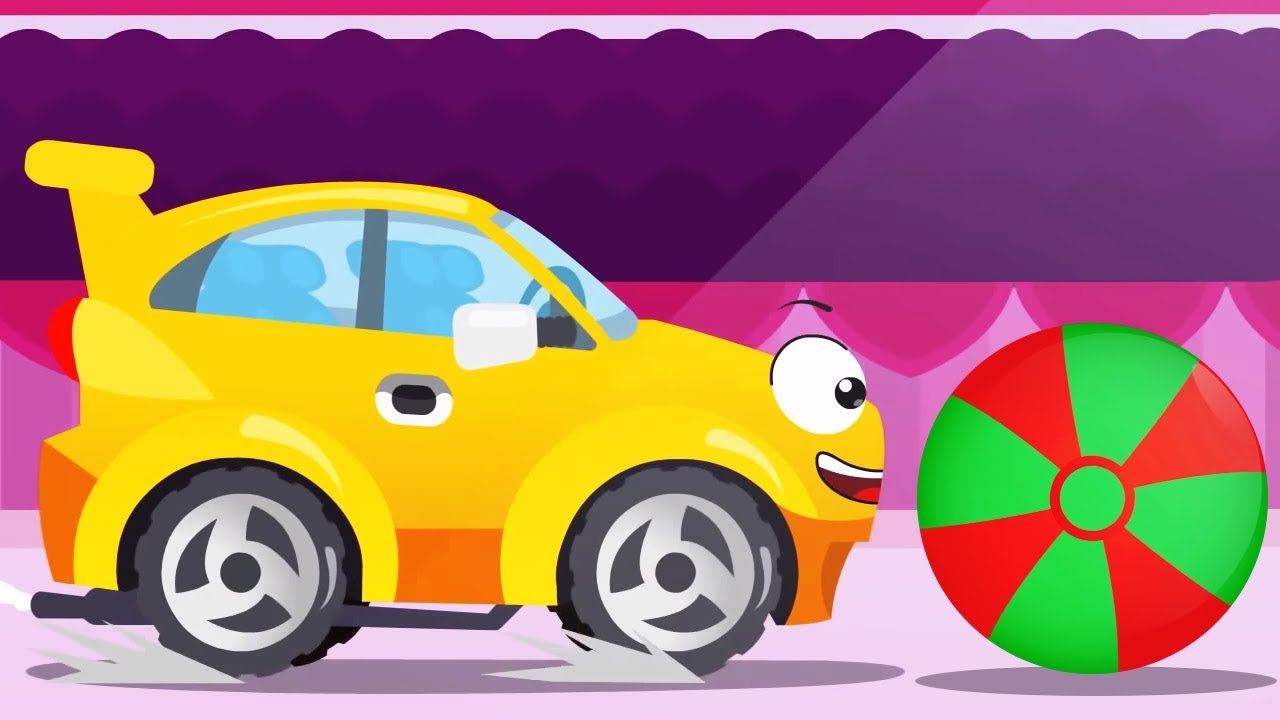 La Voiture de course sur Piste et ses amis: Voitures Pour Enfants