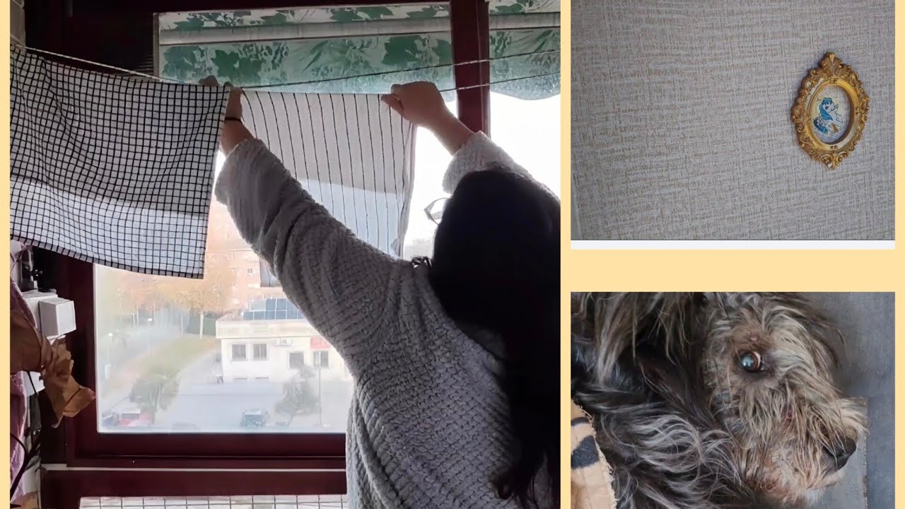 Día de productividad en calma: Lavadoras, blancos perfectos y renovando un mueble con papel pintado