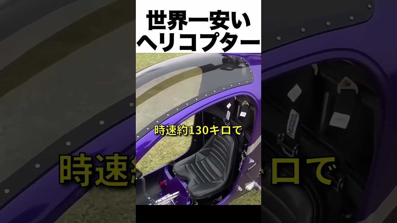 世界一安いヘリコプター