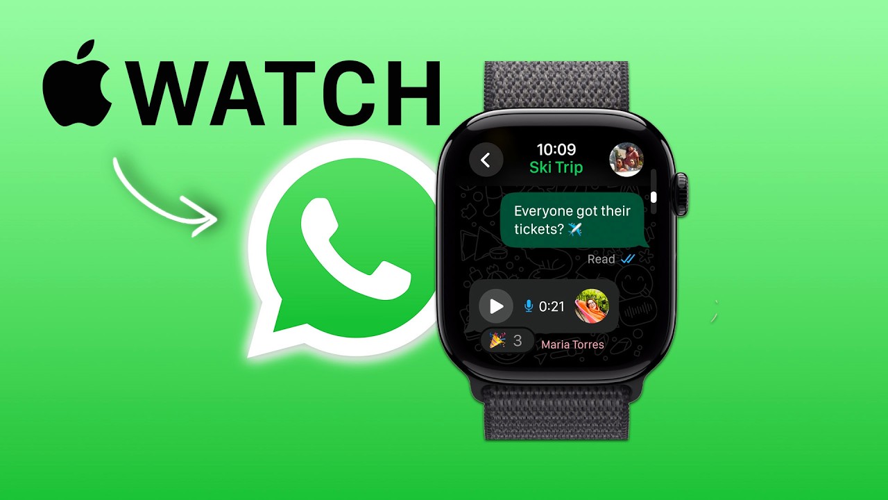 WhatsApp x Apple Watch &mdash; ОФИЦИАЛЬНО!