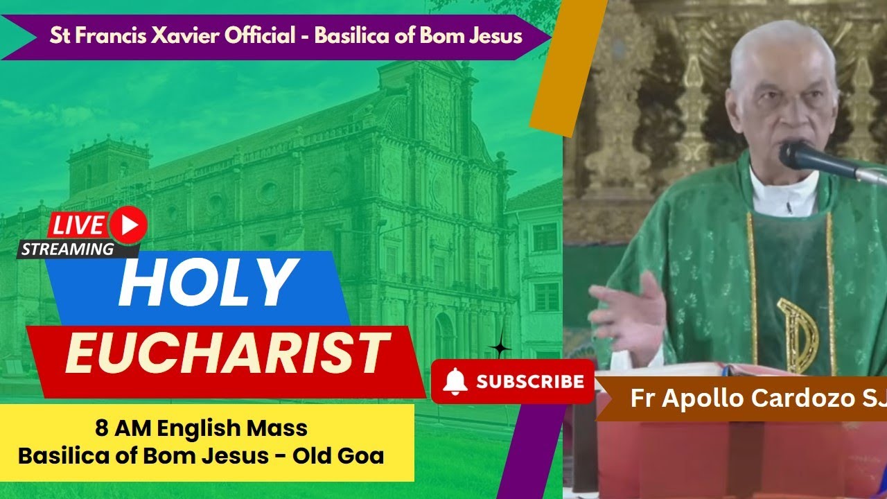 8 AM English Mass | Thursday -Fifth Week in Ordinary Time | Basilica of Bom Jesus | 12 February 2026