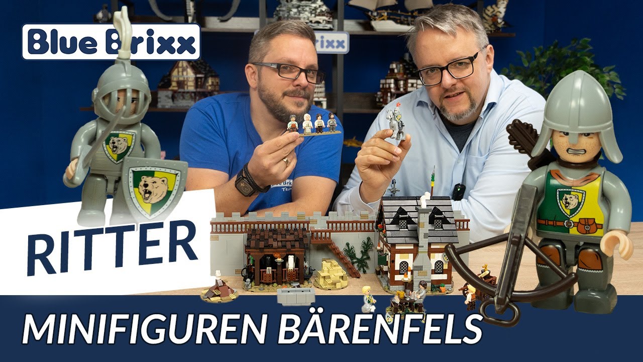 Unsere neuen Mittelalter Minifiguren - Burg B&auml;renfels bekommt Zuwachs!