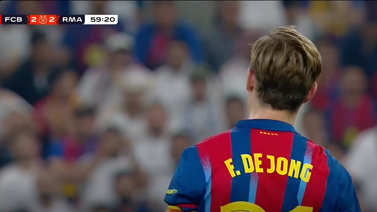 Frenkie De Jong vs Real Madrid (11/1/2026)