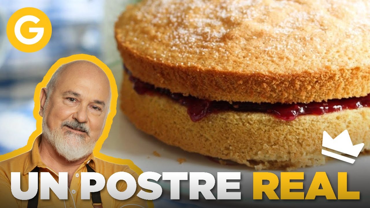 El budín de la realeza inglesa 👑 VICTORIA SANDWICH CAKE | Osvaldo Gross | El Gourmet