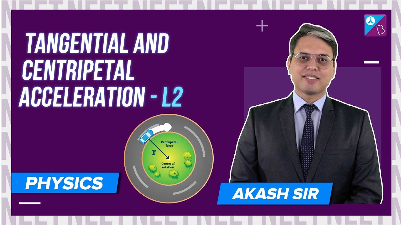 Tangential & Centripetal Acceleration - Circular Motion Class 11 Physics Concepts | NEET 2024 Exam