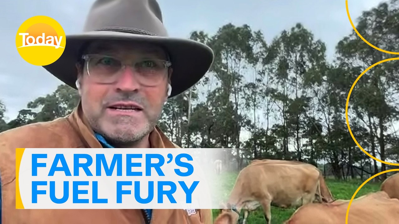 'Madness': Aussie farmer slams fuel price hike | Today Show Australia