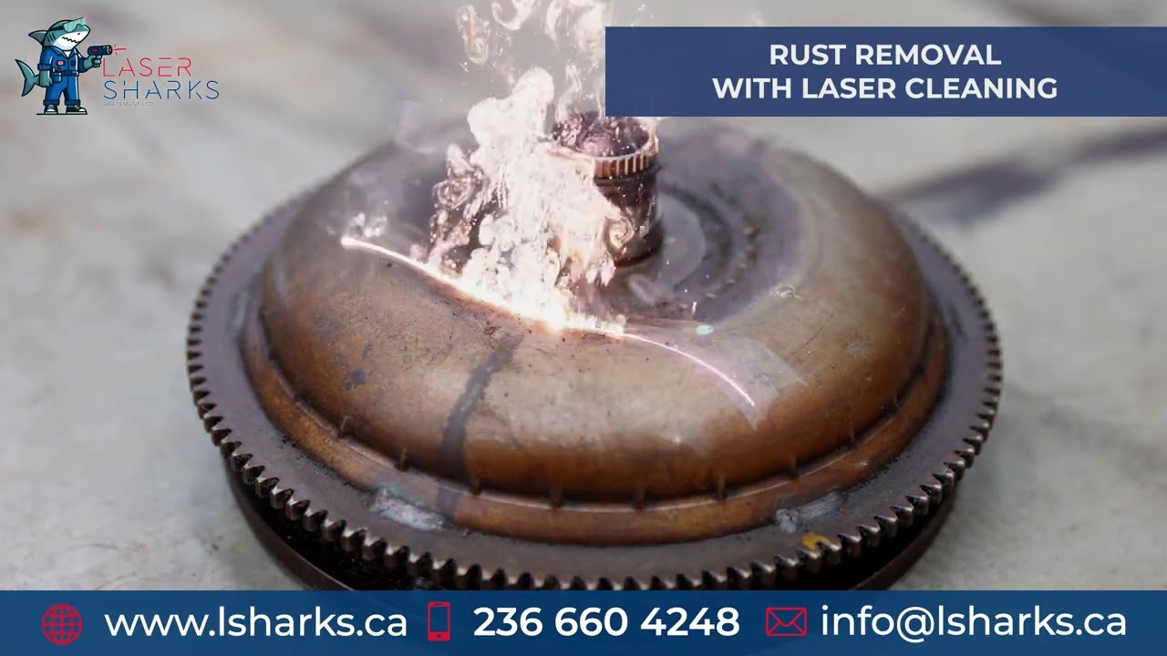 Laser Sharks. Dry Ice Blasting&Laser Cleaning