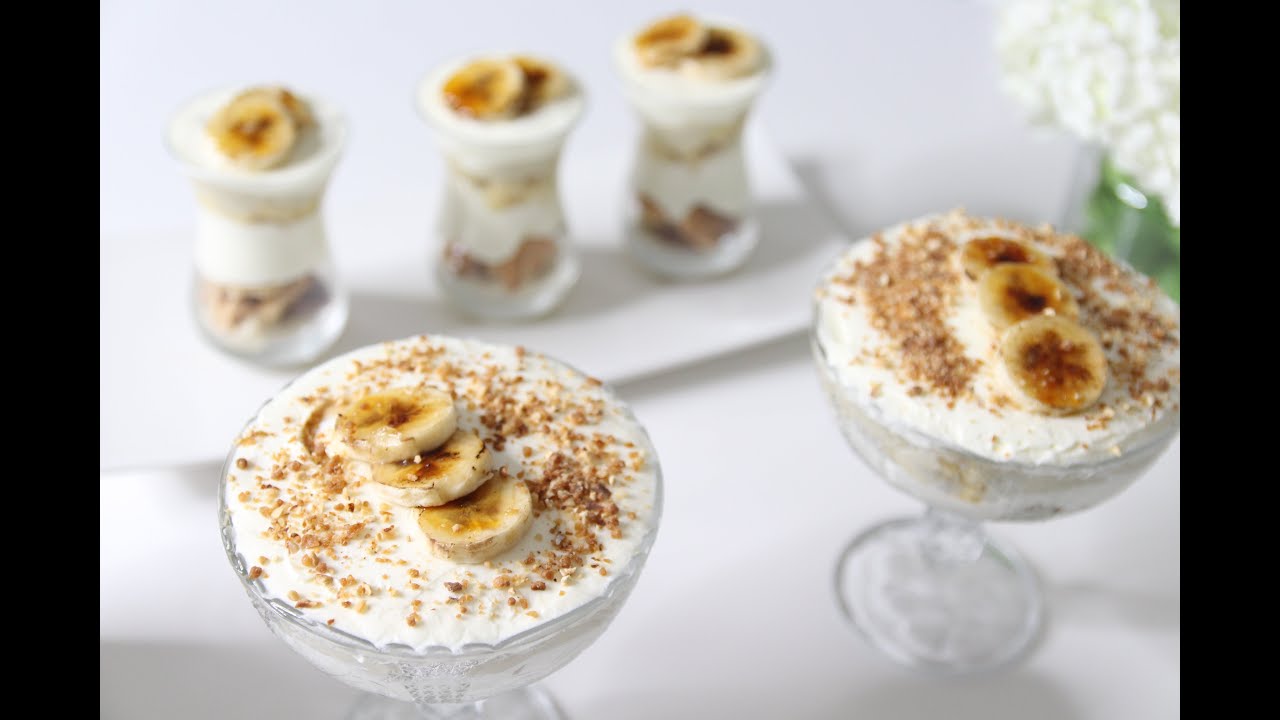 Dessert banane chantilly 🍌🧁