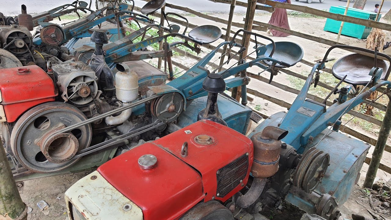 পুরাতন পাওয়ার টিলার এর শোরুম, দাম জানুন | কম দামে | Showroom of recondition Power Trailers